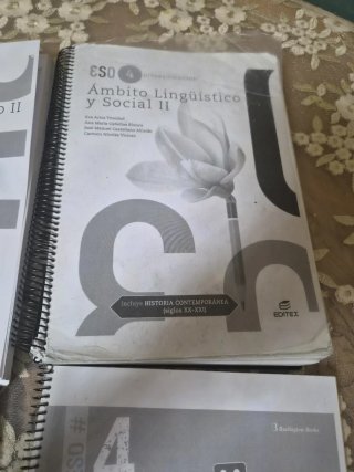 Libros de 4°eso diversificacion leopolodo Queipo