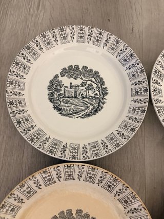 4 Platos La Cartuja de Sevilla - Pickman