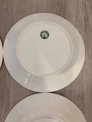 4 Platos La Cartuja de Sevilla - Pickman