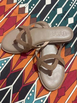 Sandalias LAMA Beige/Camel Talla 36