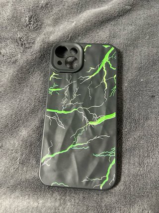 Custodia iPhone 14 Plus Designi Raggi Neon
