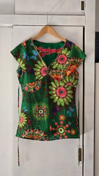 Blusa Desigual Y2K - Talla L