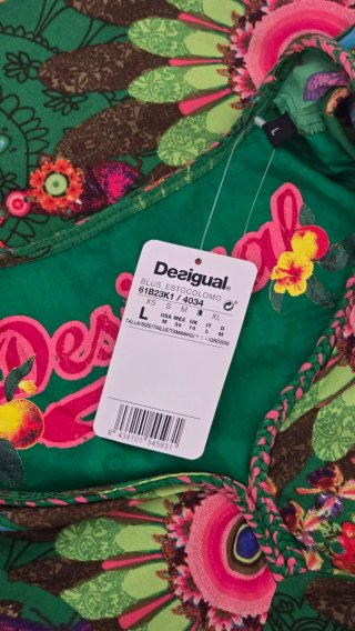 Blusa Desigual Y2K - Talla L