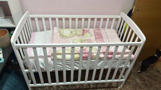 Cuna Asalvo 3 en 1 Madera Haya