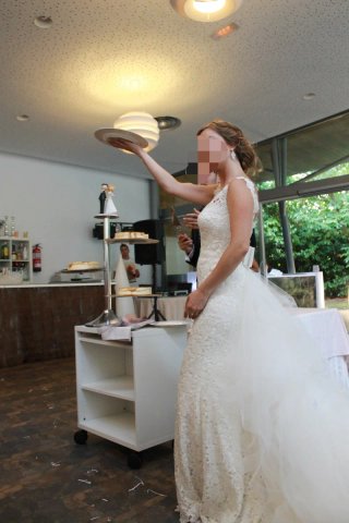 Vestido de Novia Blanco Usado 1 Vez