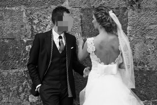 Vestido de Novia Blanco Usado 1 Vez