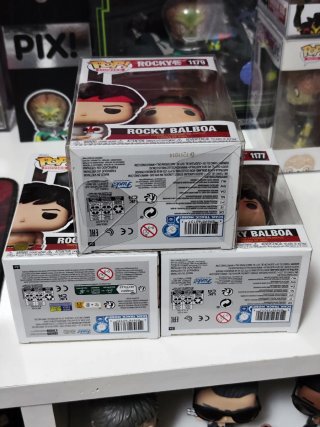 Lote 3 Funko Pop Rocky Balboa