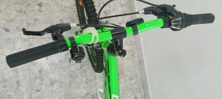 Bicicleta infantil verde D20 Sniper
