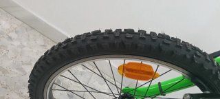 Bicicleta infantil verde D20 Sniper