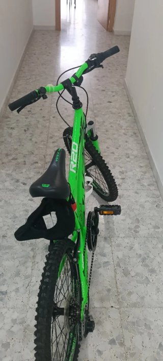 Bicicleta infantil verde D20 Sniper
