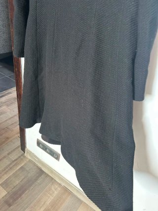 Abrigo Armani cuello de solapa texturizado t.52