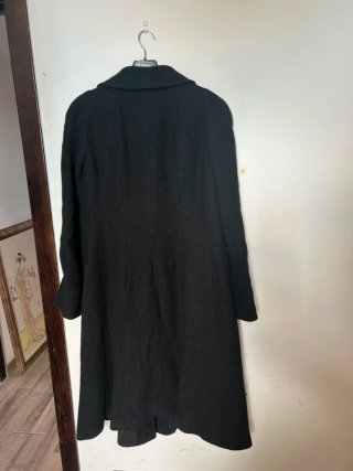Abrigo Armani cuello de solapa texturizado t.52