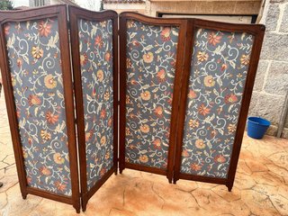 Biombo plegable antiguo