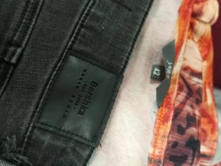 Conjunto Jeans Bershka + Top Corte Inglés