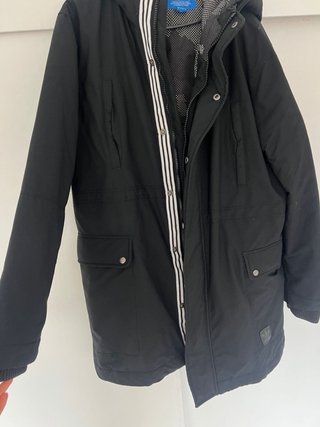 Chaqueta Parka Adidas Originals Negra Vintage
