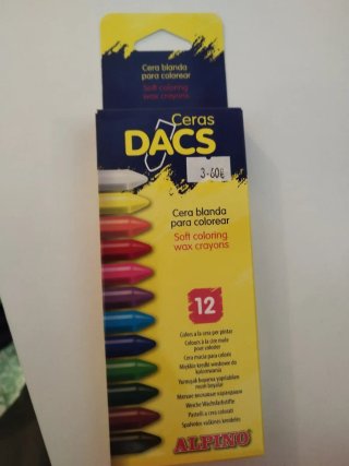 Ceras DACS blandas para colorear