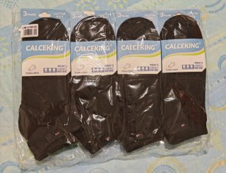 Calzini CALCEKING Uomo Taglia 40-46 (12 paia)