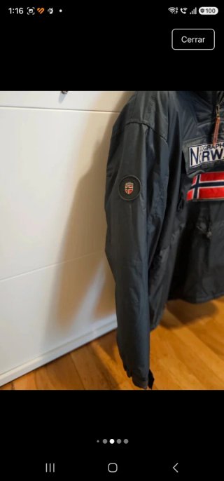 Anorak Geographical Norway Negro