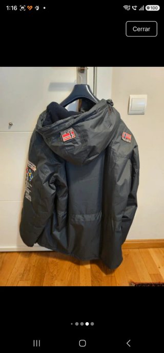 Anorak Geographical Norway Negro