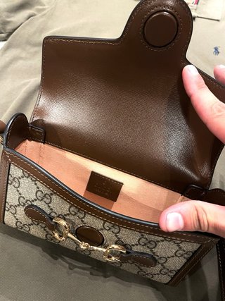 Bolso Gucci Beige y Marrón