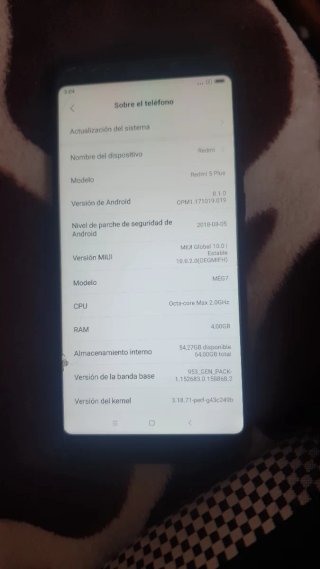 Xiaomi Redmi 5 Plus Negro