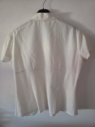 Camisa Branca Alain Manoukian Algodão