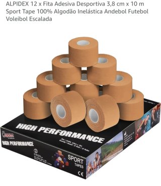 Alpidex Sport Tapes Alta Performance 12 Rolos