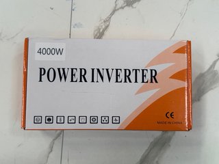 Inversor Solar 4000W Coche/Camión
