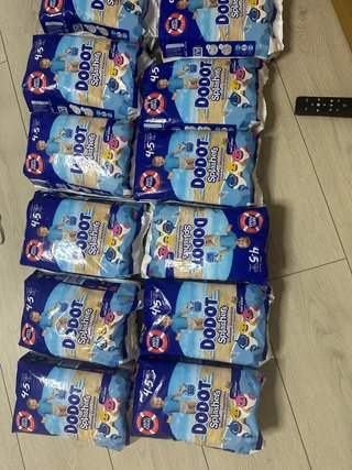 12 Paquetes Dodot Splashers Talla 4-5