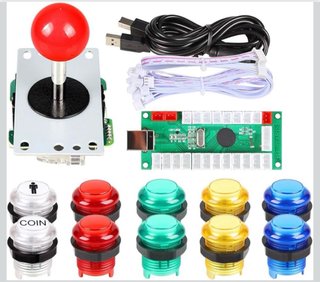 Kit Botonera Arcade y Botones para recambio