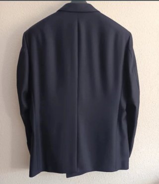 OFERTA!! Elegante Chaqueta lana Lorton Azul T 52