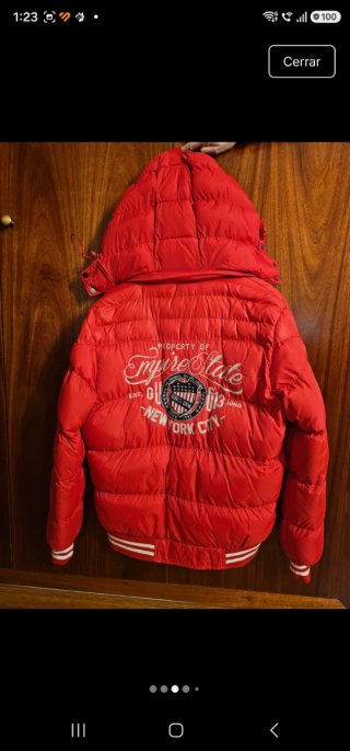Anorak GU613 AND CO. Rojo