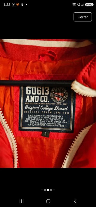 Anorak GU613 AND CO. Rojo