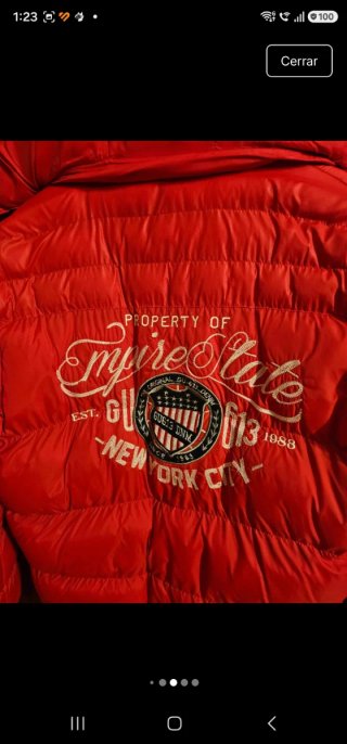 Anorak GU613 AND CO. Rojo