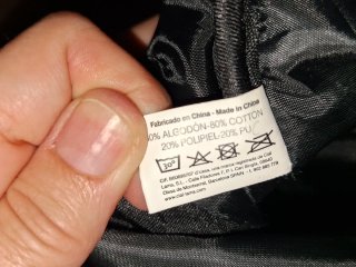 Bolso de tela grande