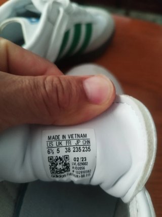 Zapatillas Adidas Samba Mujer Blancas y Verdes