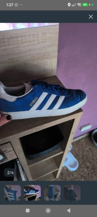 Adidas Gazelle Talla 41.5