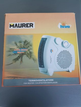 Calefactor MAURER 1000-2000W