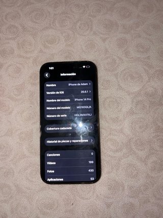 iPhone 14 Pro Dorado