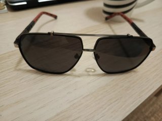 Gafas de sol cuadradas negras
