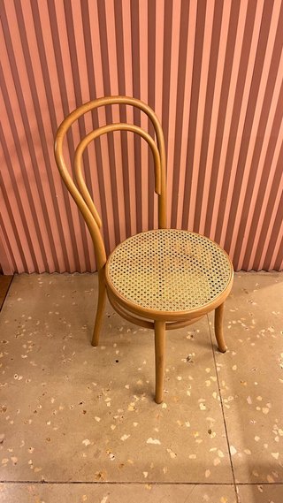 Sedie in stile Thonet in legno