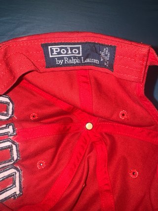 Gorra Polo Ralph Lauren Roja Vintage