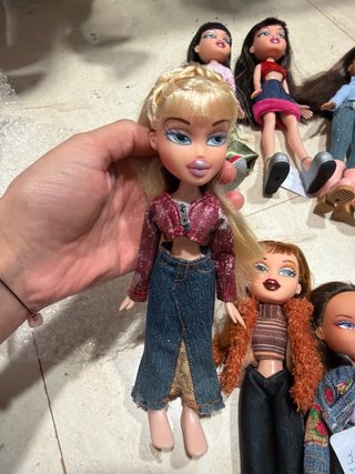 Lote Grande Collezione 5 Bambole Bratz Vintage MGA