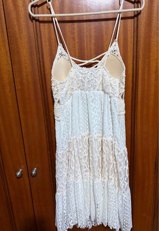 Vestido encaje crochet boho sin estrenar