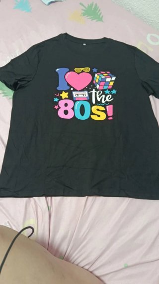 Camiseta I love the 80s