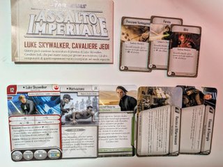 Imperial Assault Luke Skywalker Caballero Jedi
