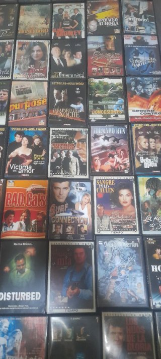 Lote 45 Películas DVD Variadas Español
