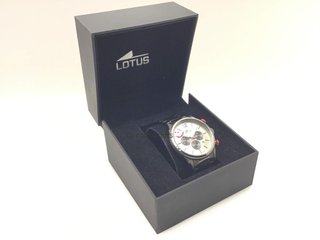 reloj pulsera caballero lotus chrono 18686