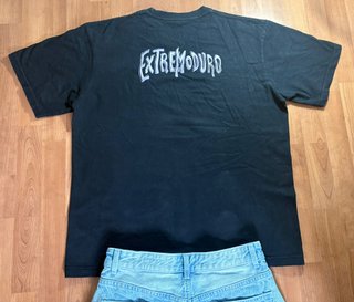 Camiseta negra Extremoduro manga corta