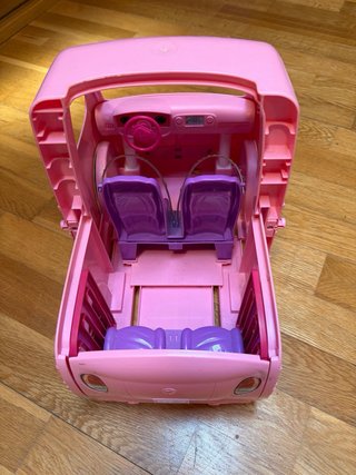 Caravana Barbie Rosa